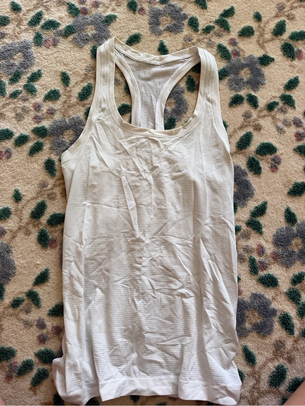 lululemon athletica White Racerback Tank